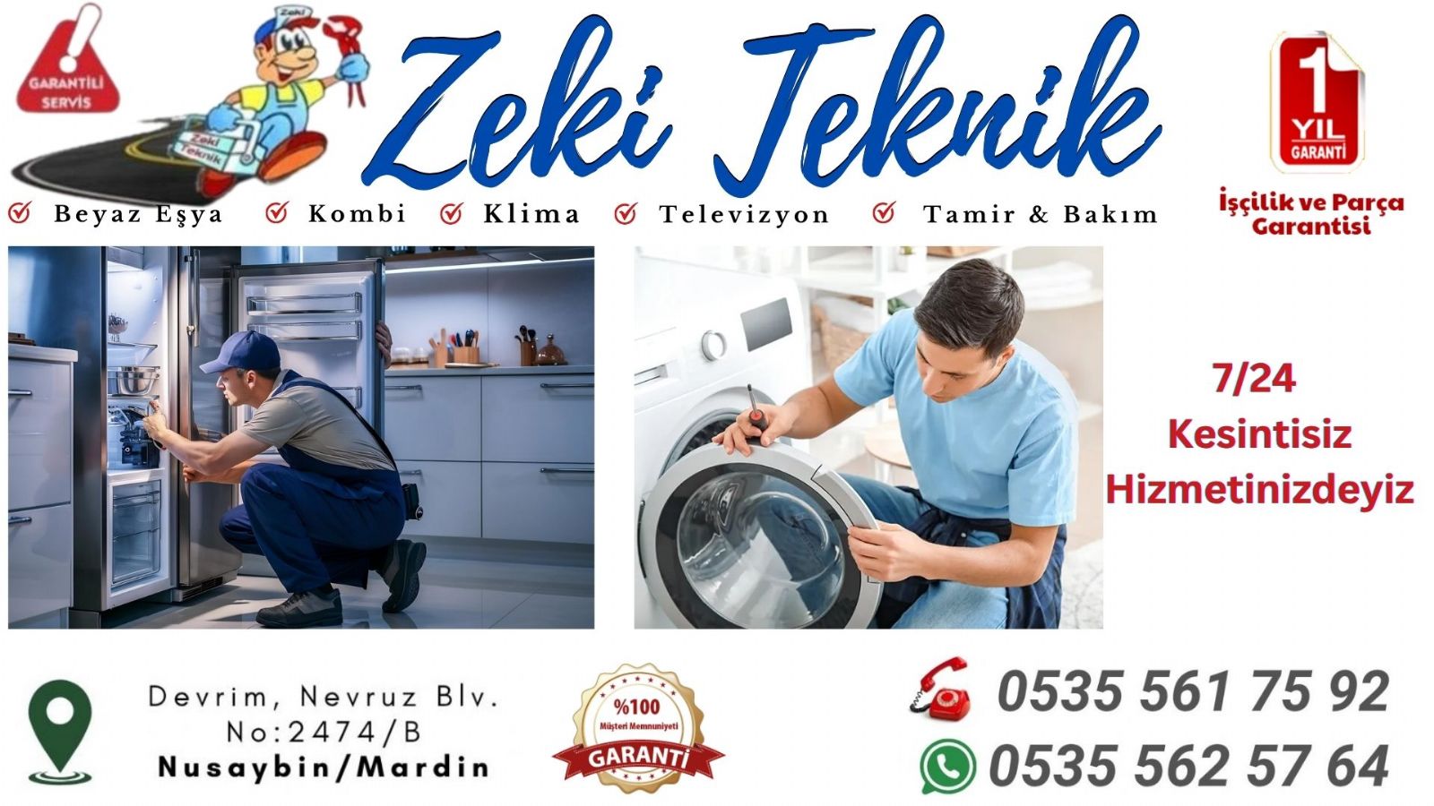 Nusaybin Bosch Servisi
